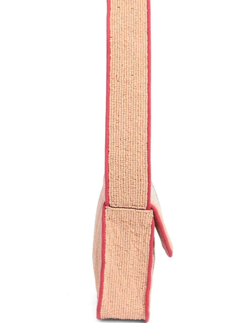 Viral Beaded Canned Sardines Shoulder Bag by Sol & Mer Pink NWT - Picture 7 of 10